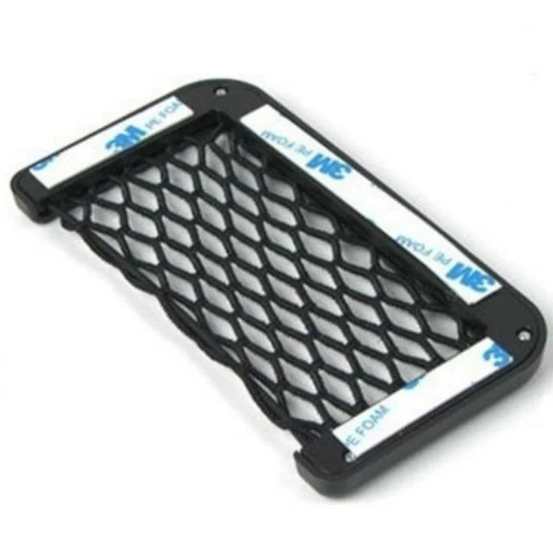 Car Storage Bag Net Pocket - Accessories for Girls, Hanging Ornament Decoration - Delicate Leather