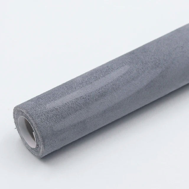 Self-Adhesive Suede Fabric - Faux Suede PU Leather for Jewelry Box Craft Decor and Car Interior Styling - Delicate Leather