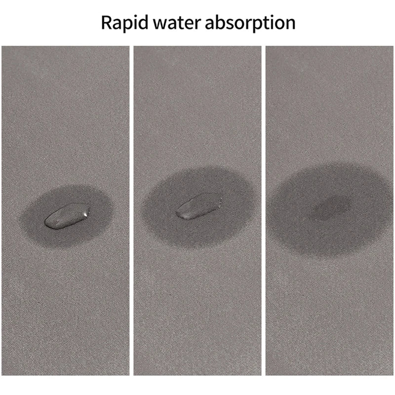 Kitchen Faucet Mat - Absorbent Leather Bathroom Sink Splash-proof Desktop Mats - Delicate Leather