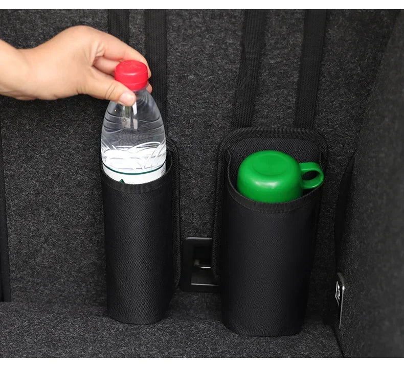 Car Fire Extinguisher Storage Bag - Trunk Seat Back Holder Hanging Bag