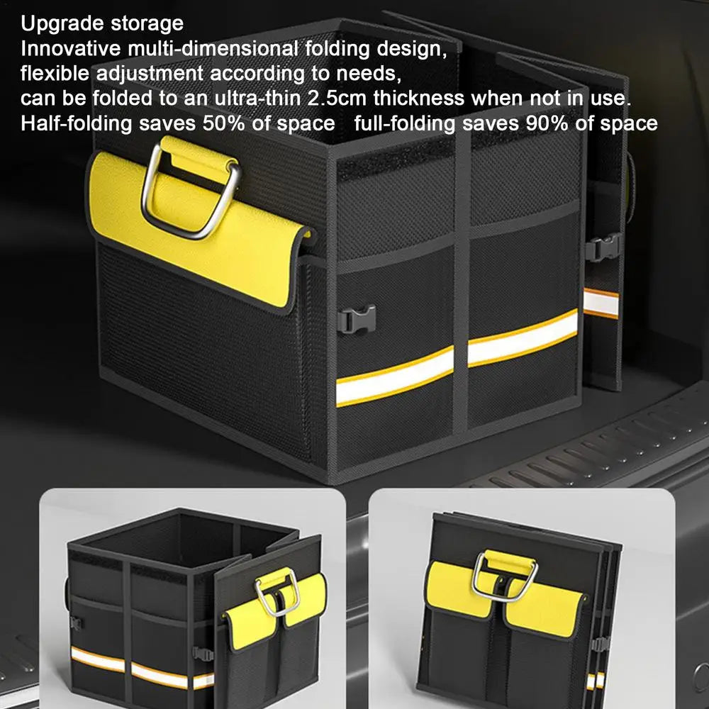 Car Trunk Organizer Box - 108L Large Capacity Auto Tools Storage Bag