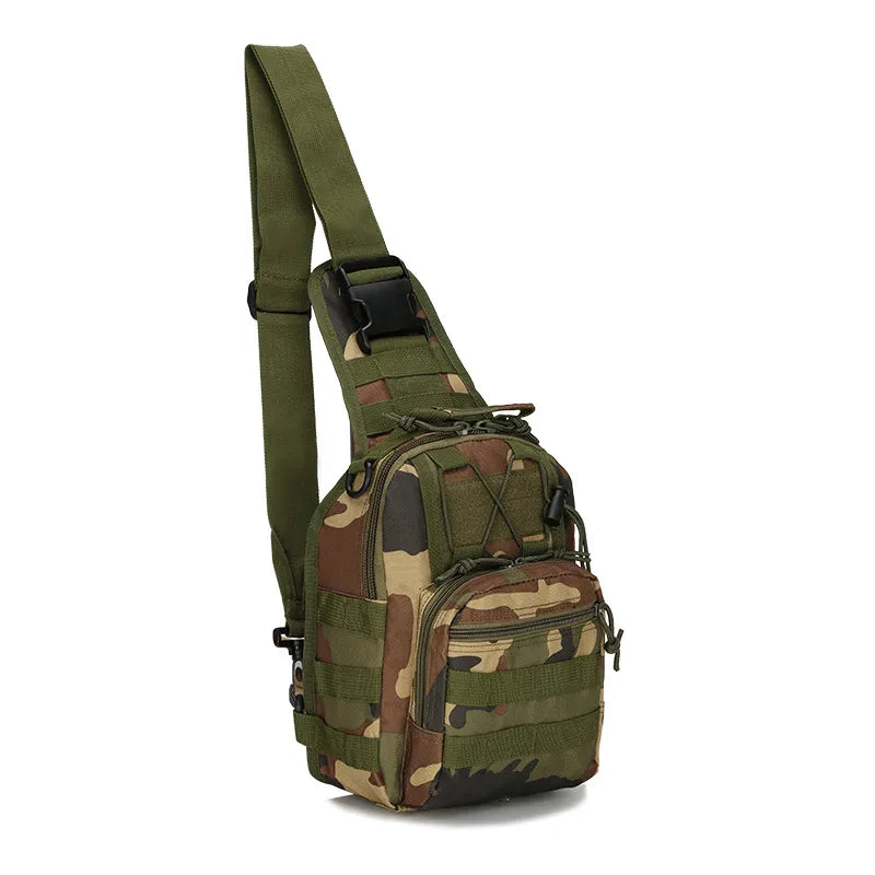 High-Performance Tactical Sling Bag - Unisex Military-Grade Shoulder Bag for Outdoor Activities, Travel, and Hiking - Durable Crossbody Bag for Camping and Sports Equipment