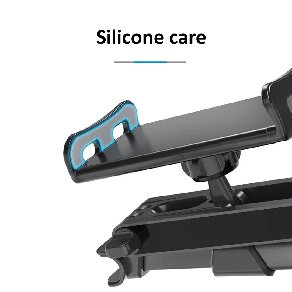 iPad Holder Car Headrest - Stretchable Arm Tablet Mount for Car Backseat