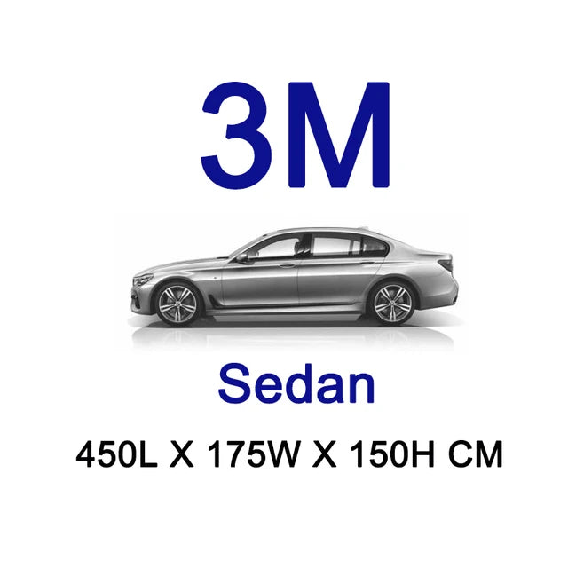 NEW Waterproof Car Covers for All Weather Protection - Fit for Sedan, SUV, Hatchback, MPV, Wagon - Delicate Leather