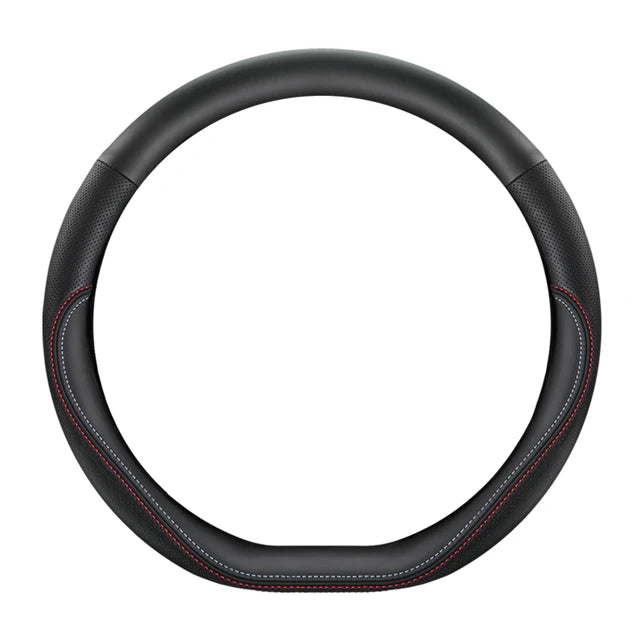 New Four Seasons Sweat-Absorbent Non-Slip Steering Wheel Cover (38cm)