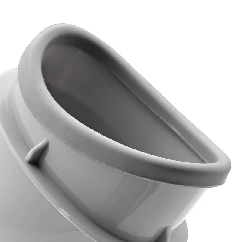 Portable Urine Toilet Aid Car Travel Outdoor Adult Urinals for Man Woman Children Potty Funnel Peeing Camping Toilet - Delicate Leather