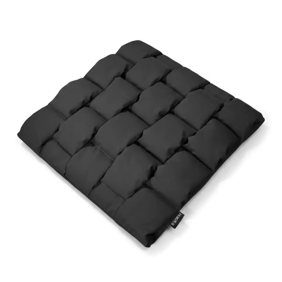 Nappa Leather Car Seat Cushion – Memory Foam Filled Breathable Waterproof Seat Pad - Delicate Leather