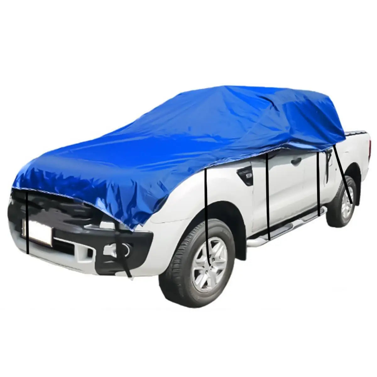 Universal Car Covers Waterproof Car Half Covers - Winter Snow Cover, Sun Shade, Rain Dust Resistant for Sedan, SUV, Hatchback, and Pickup Truck - All Weather Protection - Delicate Leather