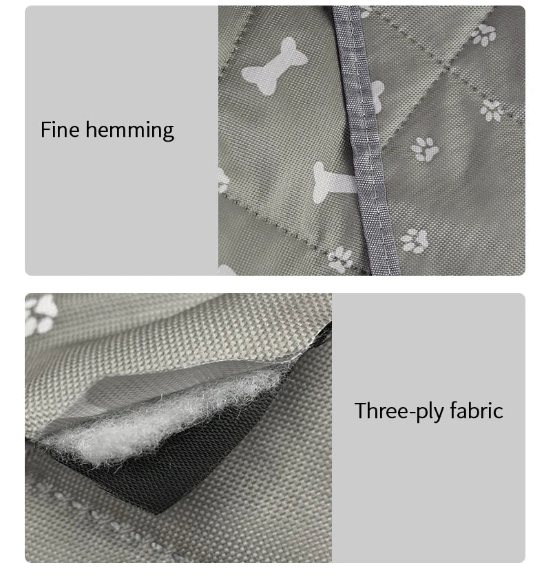 Waterproof SUV Cargo Liner for Dogs - Dog Seat Cover Mat for SUVs, Sedans, and Vans, Large Size Universal Fit