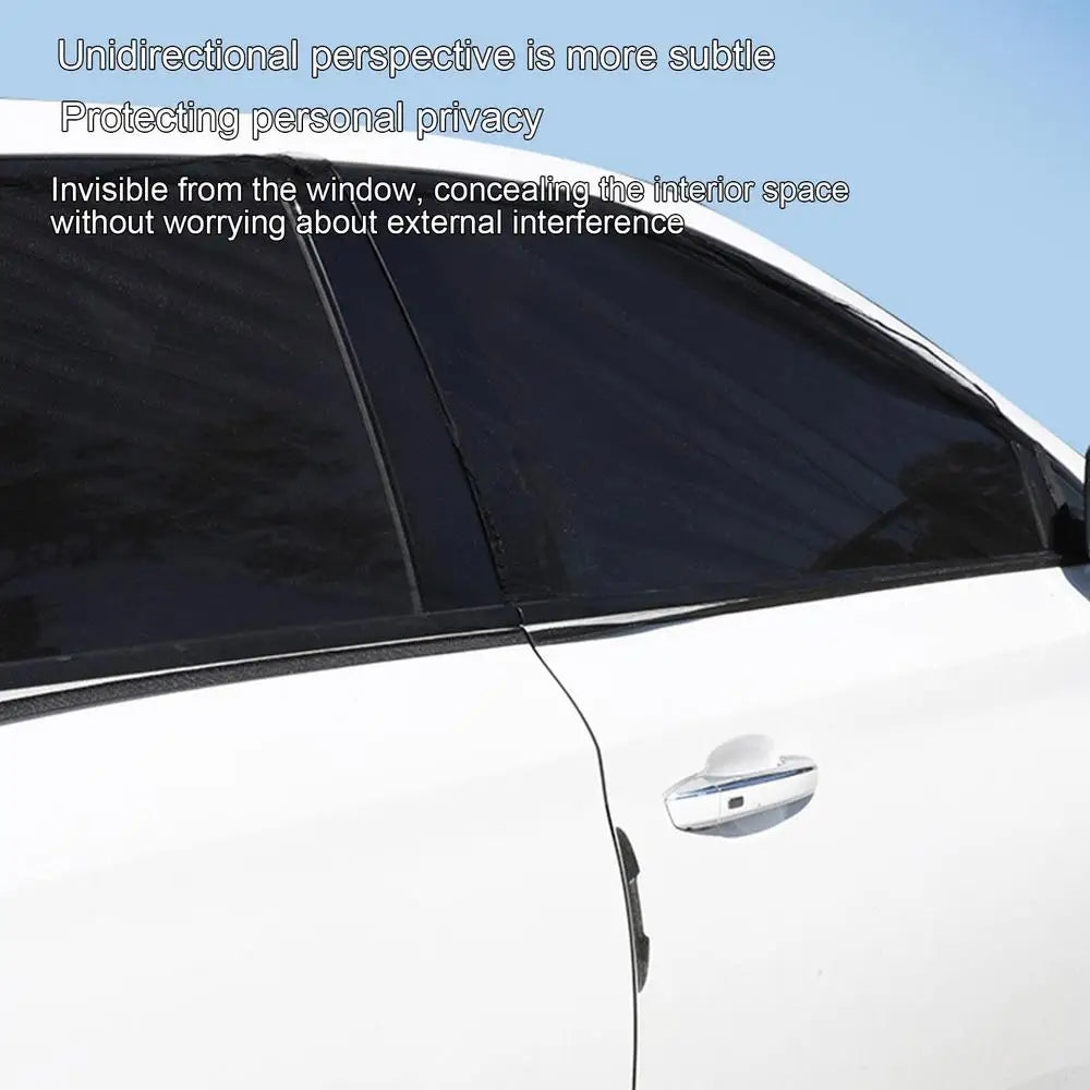 Car Window Mosquito Net Universal Anti-Mosquito Mesh Sunshade for SUV Front Rear Windows - Delicate Leather