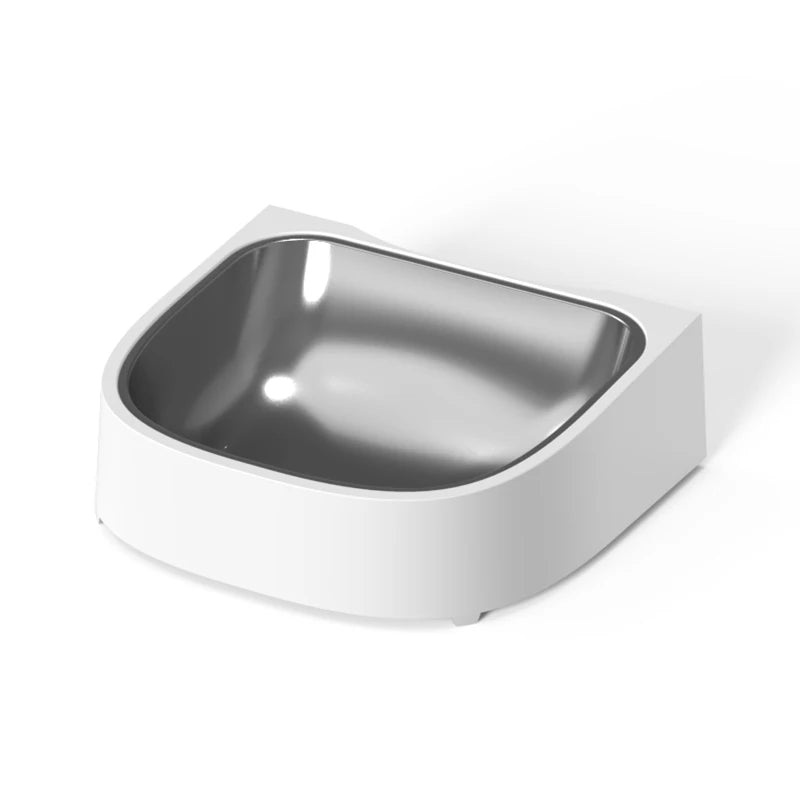 Only Stainless Steel Single & Double Bowl Accessories For 4L Automatic Pet Feeder Cat Food Dispenser Without Pet Feeder