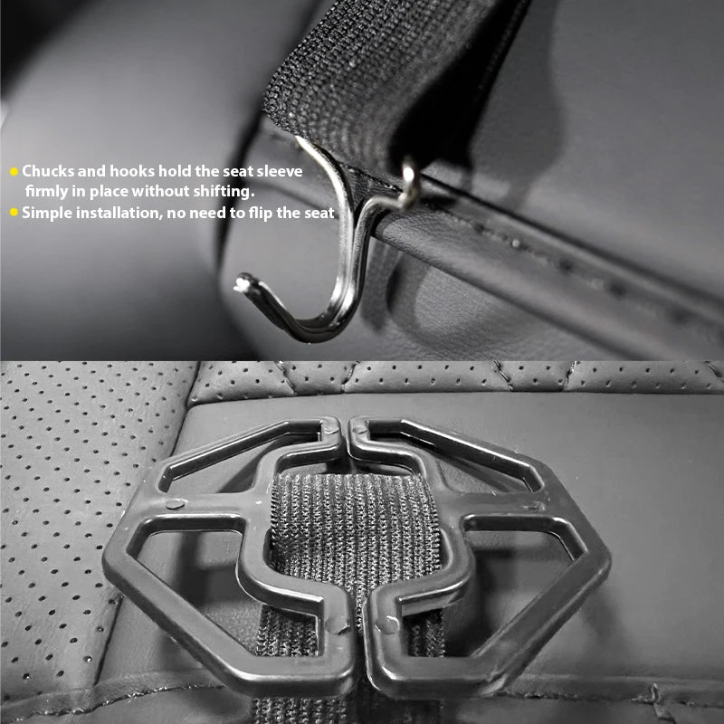 New Front Car Seat Cover PU Leather - Universal Car Chair Pad Mat Auto Accessories - 1PCS - Delicate Leather