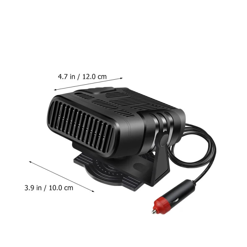 Car Heater USB Portable Fan Defrost Device - Delicate Leather