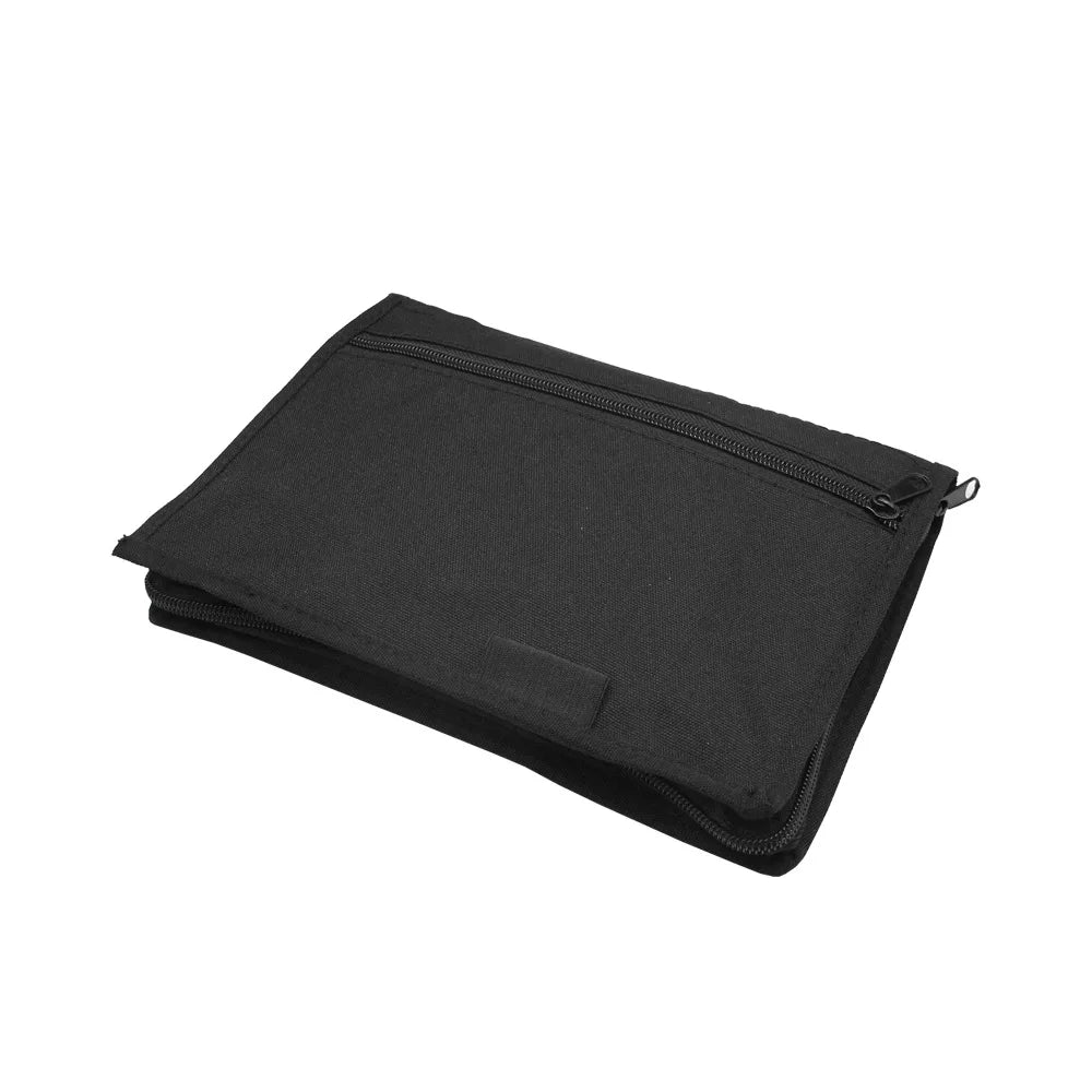 Car Interior Stowing Tidying Bag - Large Capacity Document Storage Bag - Delicate Leather