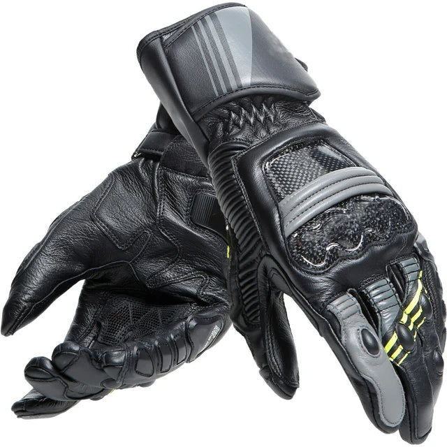 New Motorcycle Leather Druid Gloves Racing Long Gloves - Delicate Leather