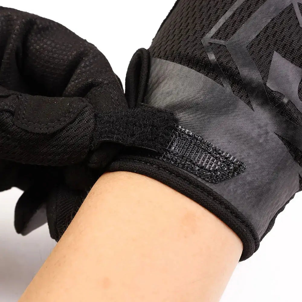 Outdoor Light Tactical Gloves Military Training Army Sport Climbing Shooting Hunting Riding Cycling Full Finger Anti-Skid Mittens - Delicate Leather