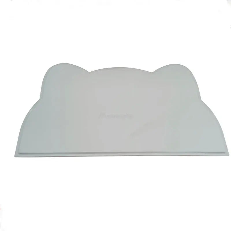 Pet Silicone Food Mat Portable Waterproof Leak-Proof Non-Slip Feeding Mats Bowl Pad Cushion For Cats Dogs Pet Items - Delicate Leather