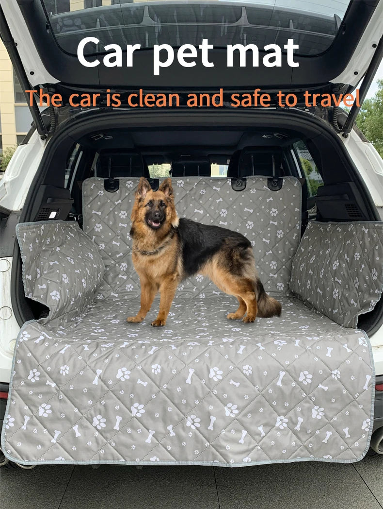 Waterproof SUV Cargo Liner for Dogs - Dog Seat Cover Mat for SUVs, Sedans, and Vans, Large Size Universal Fit