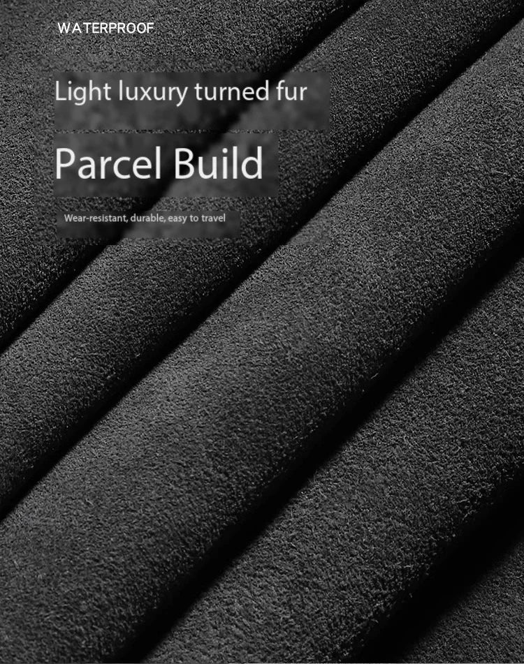 Car Hook Storage Box - Seat Back Milk Bottle and Beverage Cup Holder - Delicate Leather