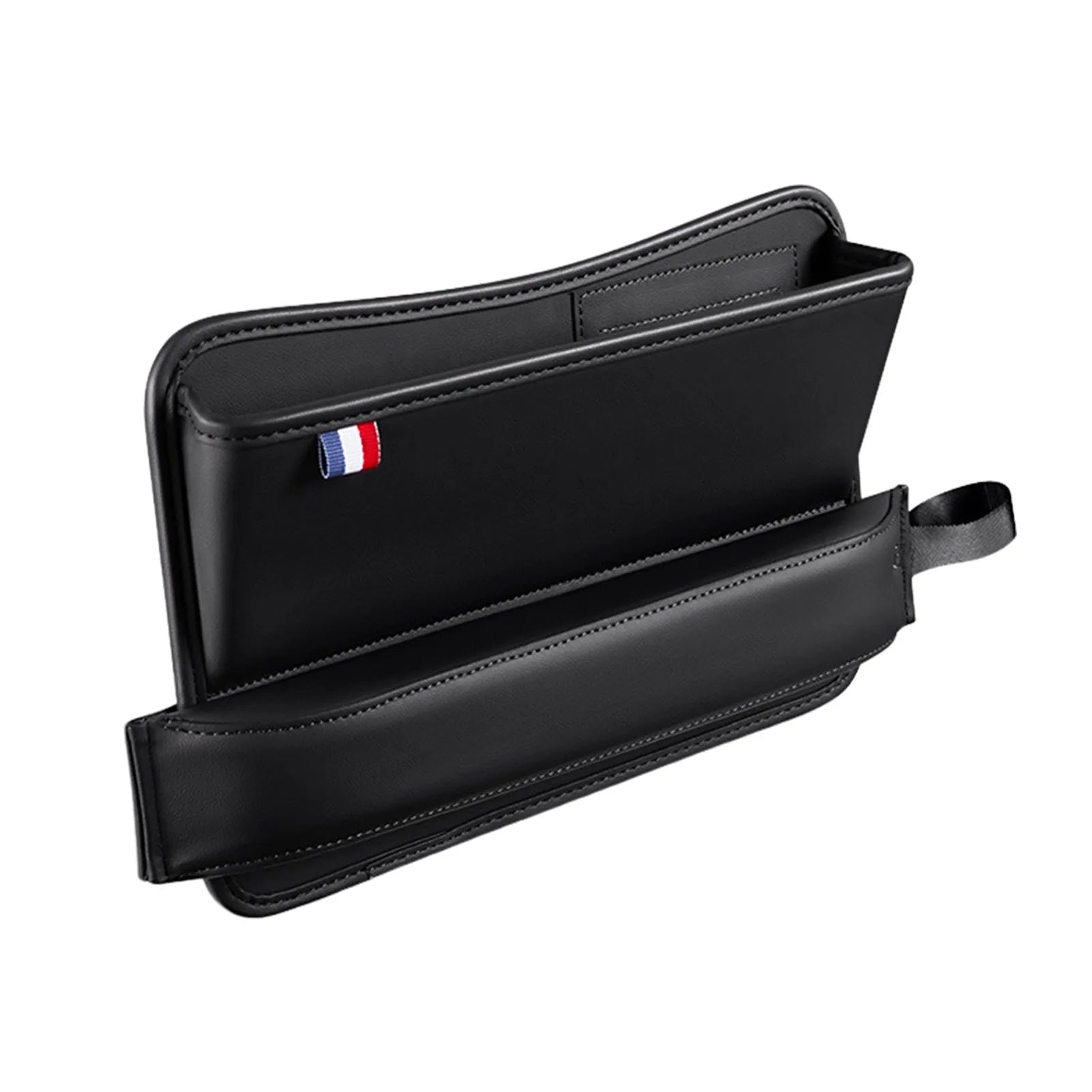 Car Organizer PU Leather Storage Car Seat Slit Gap Pocket - Delicate Leather
