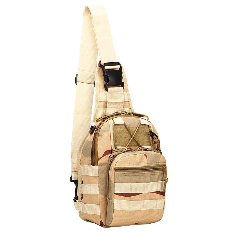 High-Performance Tactical Sling Bag - Unisex Military-Grade Shoulder Bag for Outdoor Activities, Travel, and Hiking - Durable Crossbody Bag for Camping and Sports Equipment