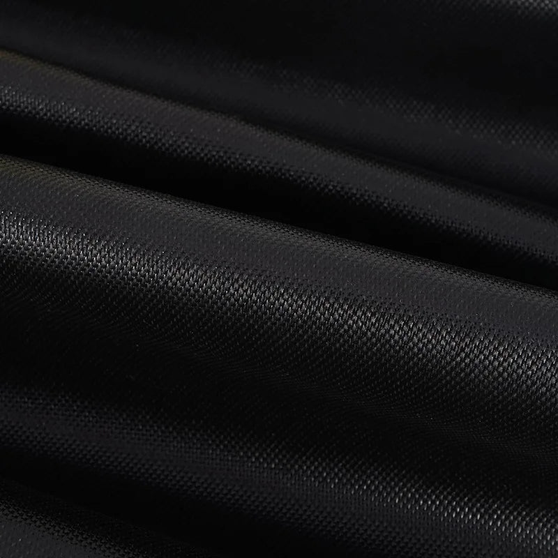 Fireproof Outdoor Camping Grill Mat - Silicone-Coated, Flame Retardant Protective Mat for Picnic and Barbecue, Essential BBQ Equipment - Delicate Leather