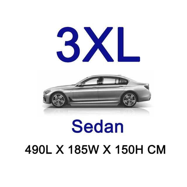 NEW Waterproof Car Covers for All Weather Protection - Fit for Sedan, SUV, Hatchback, MPV, Wagon - Delicate Leather