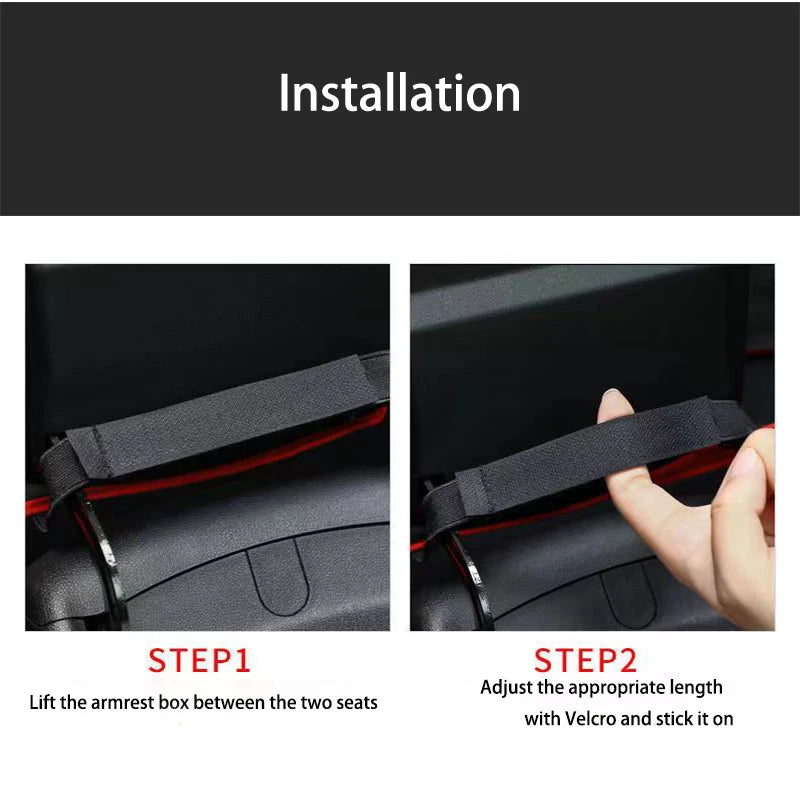 Large Capacity Car Seat Net Pocket Handbag Purse Holder Bag Organizer Storage - Pet Net Barrier Dog Pouch Between Back Seats - Delicate Leather