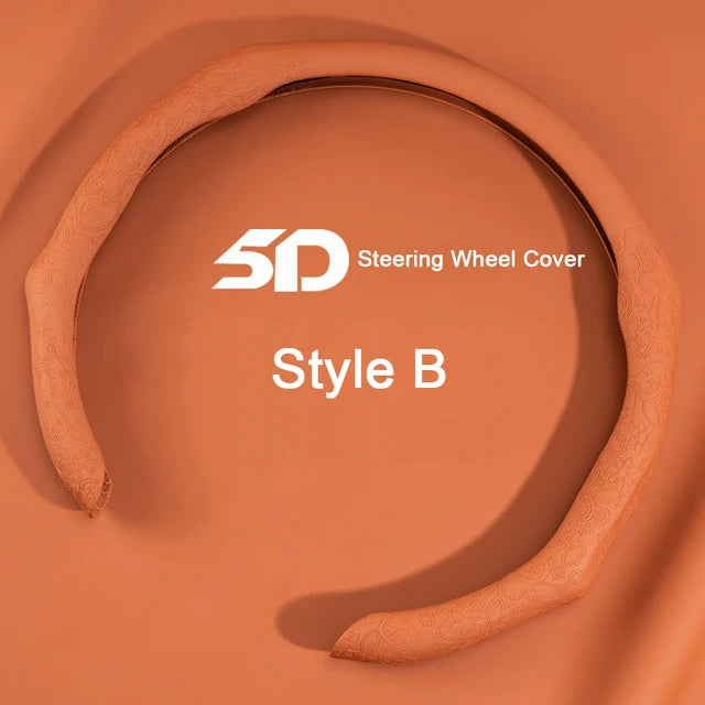 New Styling Car Steering Wheel Cover Booster - Universal Fit for Car Accessories - Delicate Leather