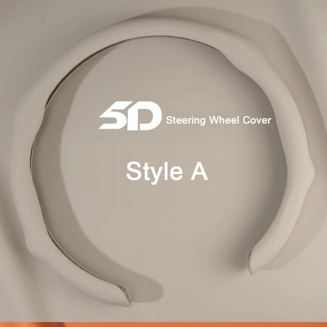 New Styling Car Steering Wheel Cover Booster - Universal Fit for Car Accessories - Delicate Leather