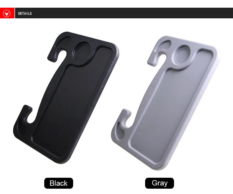 Multifunctional Car Table Desk - Steering Wheel Tray, Travel Portable Office Workbench, Dining Food Table, Laptop & Tablet Desk - Delicate Leather