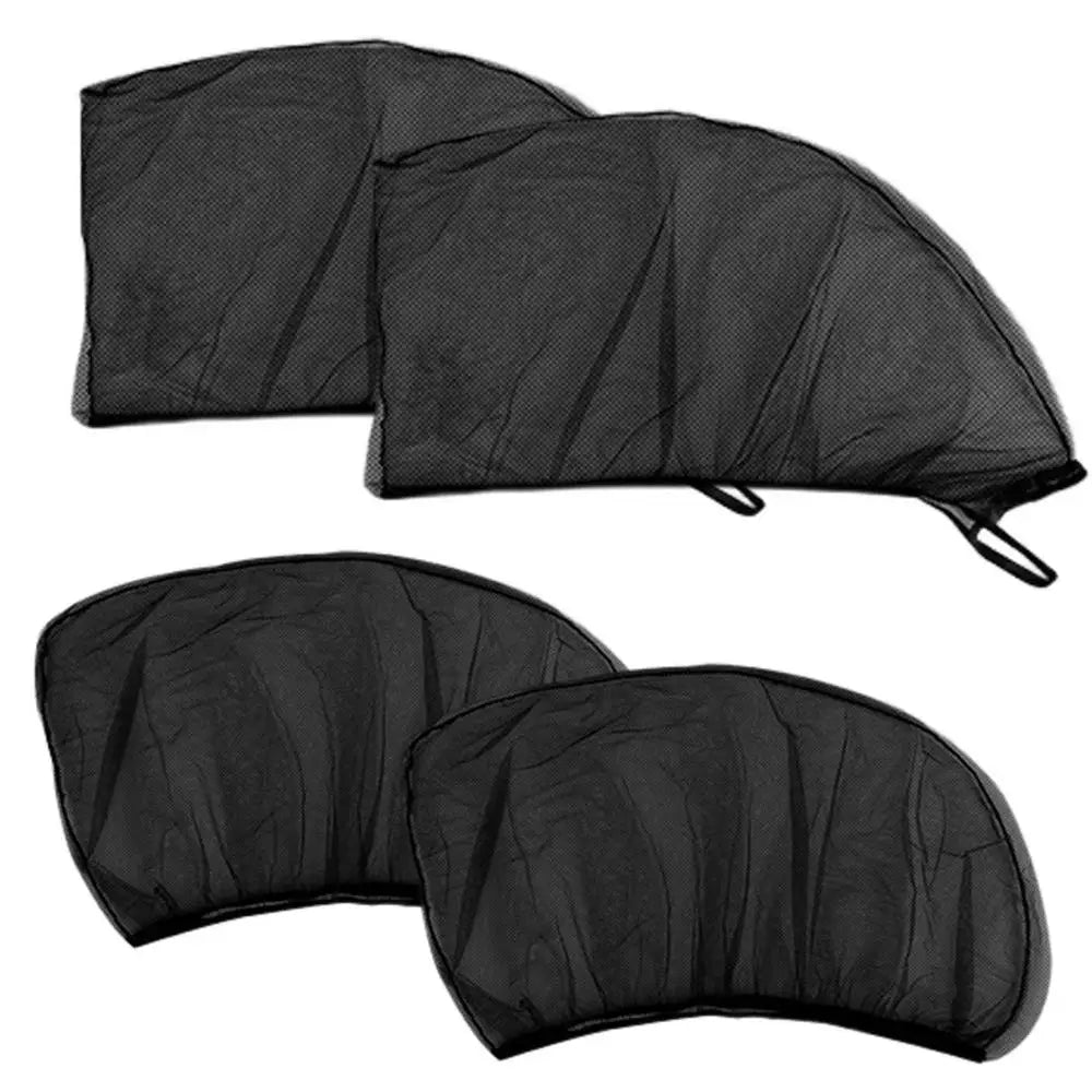 Car Window Mosquito Net Universal Anti-Mosquito Mesh Sunshade for SUV Front Rear Windows - Delicate Leather