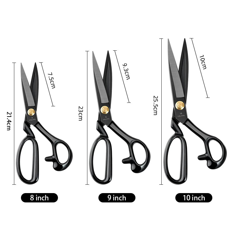 Professional Scissors Extreme Sharpness Cutting Leather Fabric Heavy Duty Metal Scissors Sewing Shears Craft Tools - Delicate Leather