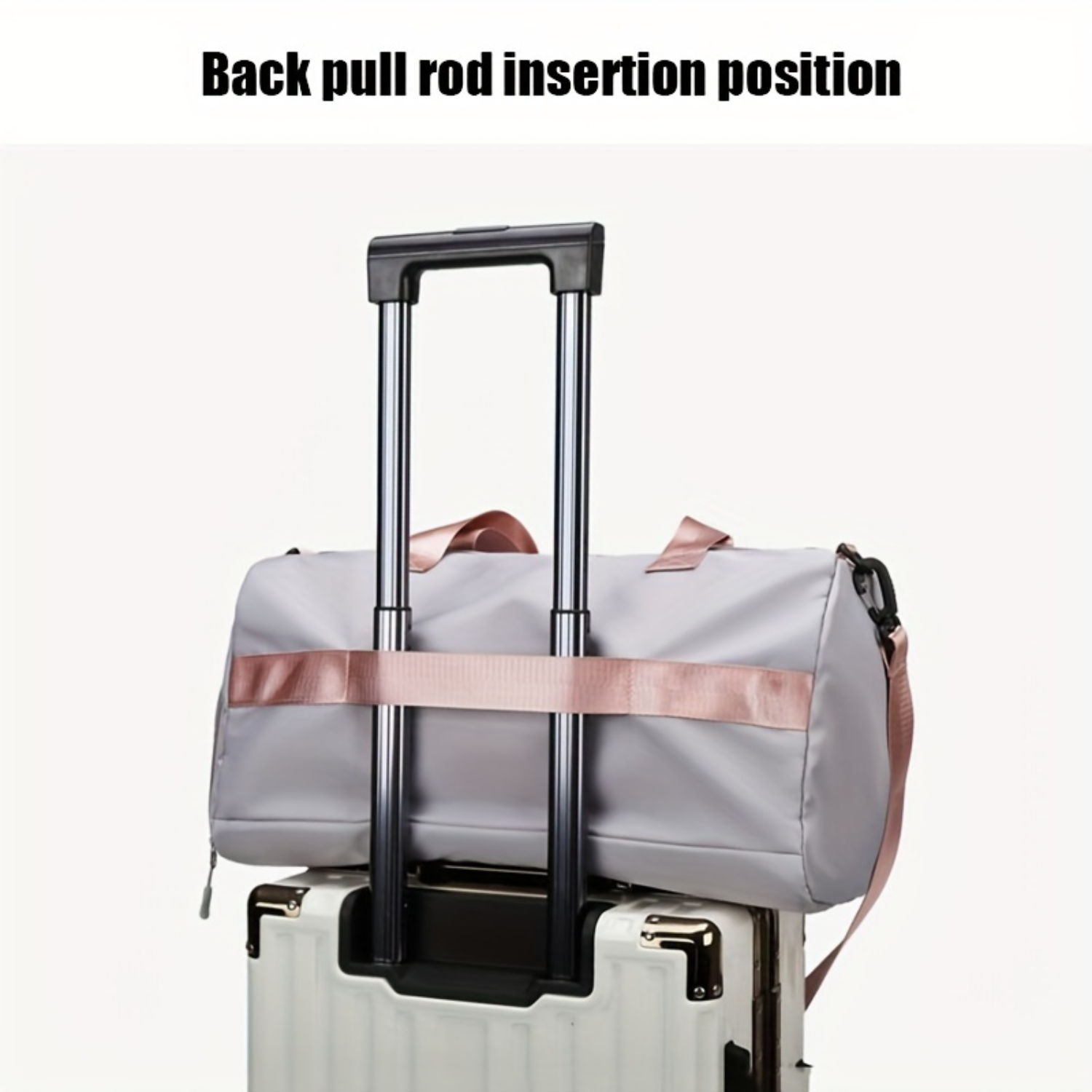 Large-Capacity Sports Gym Duffel Bag – Versatile Shoulder & Travel Training Bag - Delicate Leather