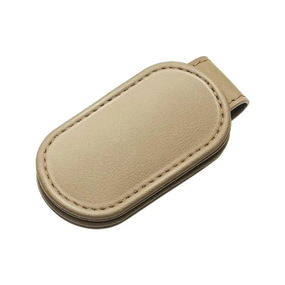 Car Seat Belt Positioner - Adjustable Seatbelt Clips for Shoulder Neck Strap - 2 Pack - Delicate Leather