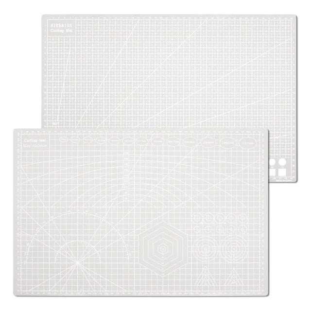 A3 Cutting Pad Colors Cut Plate PVC Cutting Mat Model Clay Cut Pad Rubber Stamp Engraving Plate Workbench Patchwork DIY Board - Delicate Leather