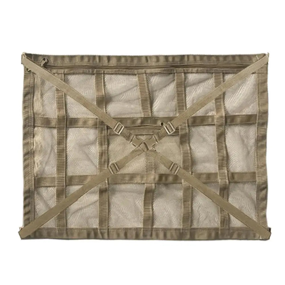 Car Ceiling Storage Net Cargo Storage for Car, Space-Saving Large Capacity Roof Luggage Net for Car RV - Delicate Leather