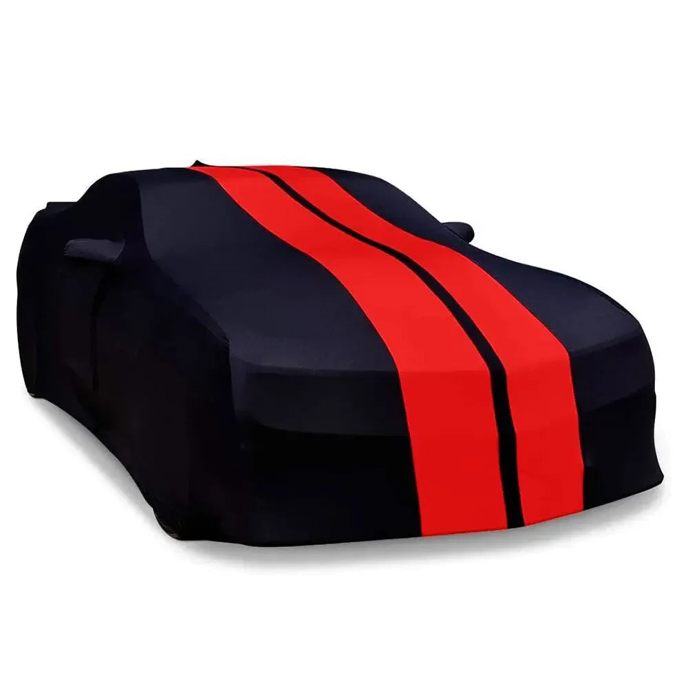 Universal Car Covers Stretch Cloth - Indoor Dust and Sun Protection Exterior Accessories - Delicate Leather