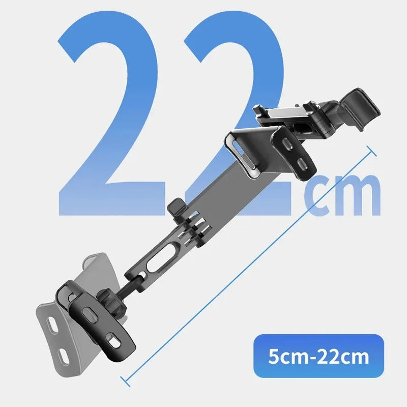 Car Tablet Holder - Telescopic Rotating Headrest iPad Mount