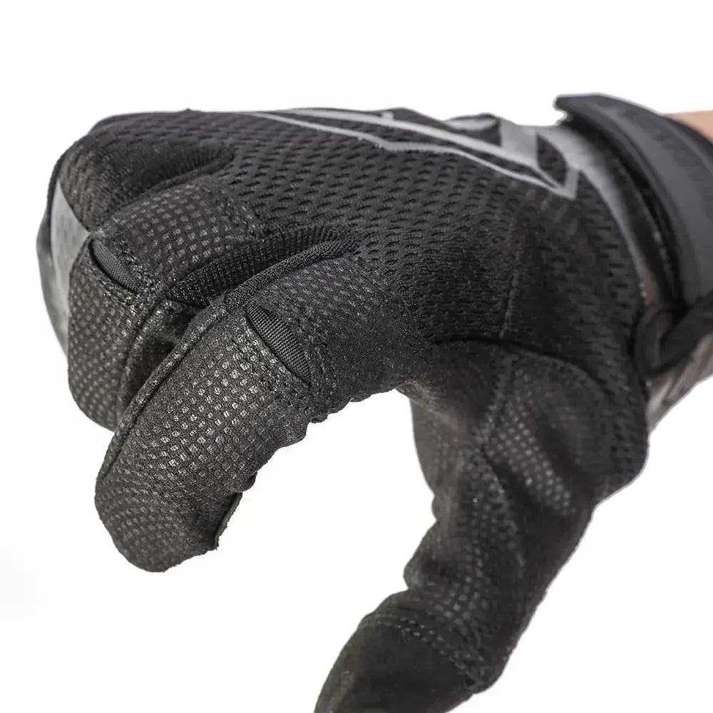 Outdoor Light Tactical Gloves Military Training Army Sport Climbing Shooting Hunting Riding Cycling Full Finger Anti-Skid Mittens - Delicate Leather