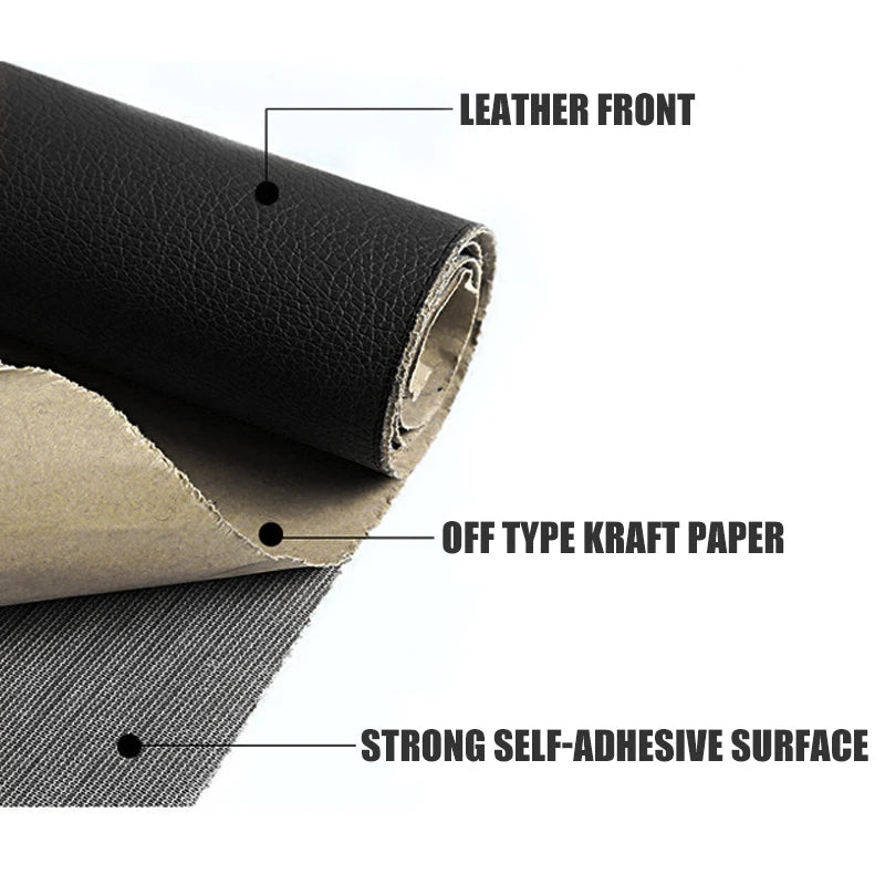 Self-Adhesive Leather Stickers for Sofa Repair Patch - Delicate Leather
