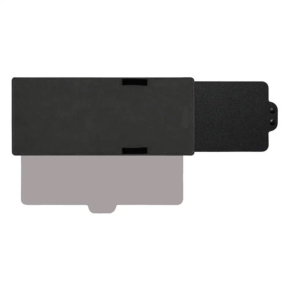 Car Sun Visor Extension Extender Front Side Window Sun Adjustable Truck Elastic Visor Bands Polarized Shade Anti-Glare - Delicate Leather