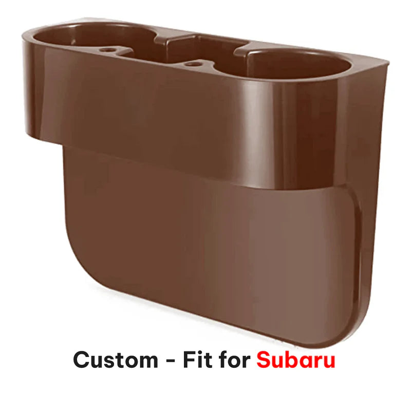 Cup Holder Portable Multifunction Vehicle Seat Cup Cell Phone Drinks Holder Box Car Interior Organizer, Custom For Your Cars, Car Accessories SU11995 - Delicate Leather