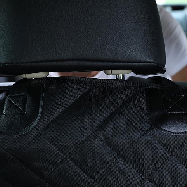 Waterproof Dog Car Seat Cover - Pet Transport Carrier for Car Backseat - Delicate Leather