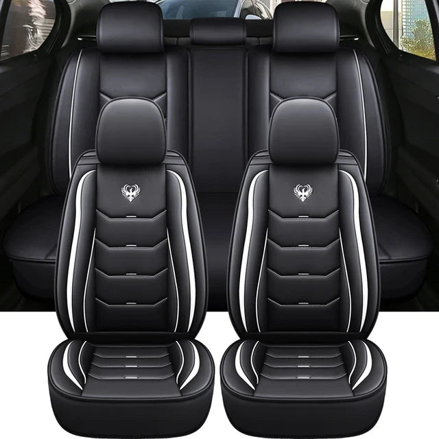 Universal Leather Car Seat Cover - Interior Accessories for Enhanced Protection and Style - Delicate Leather