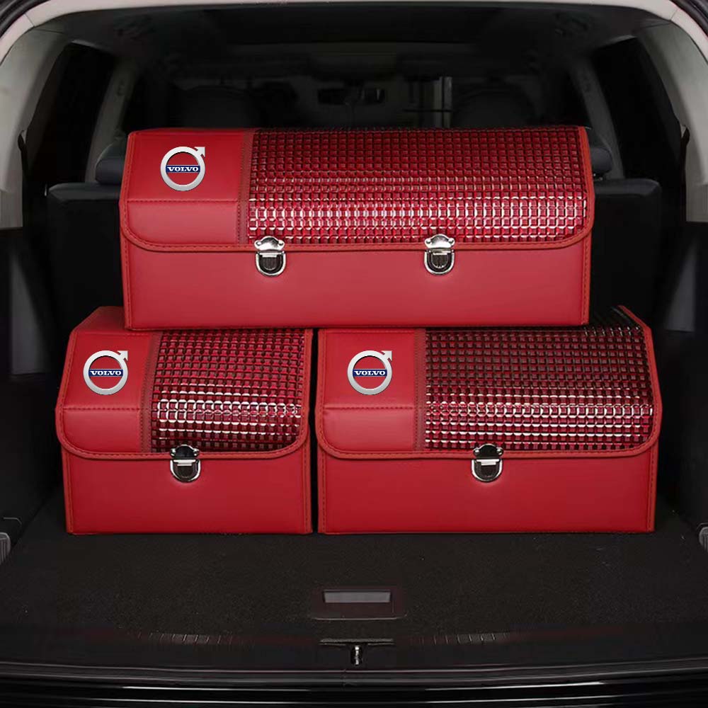 Organizer for Trunk Box Storage, Car Accessories Interior Vehicle Supplies Accessories for the Car - TBS - Delicate Leather