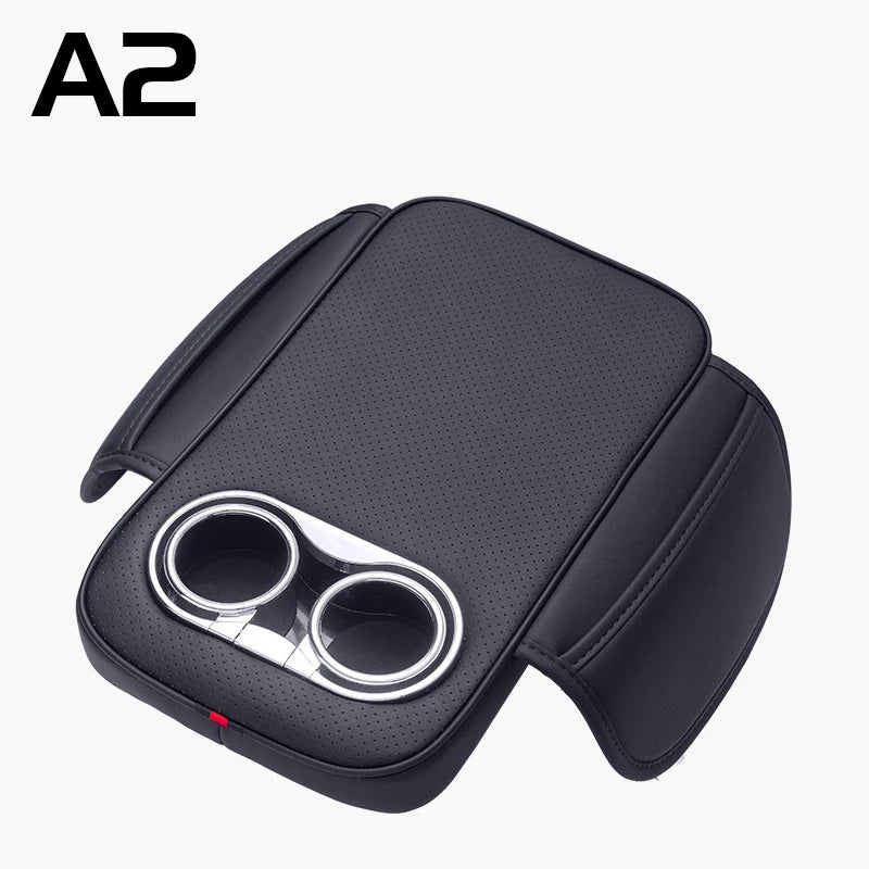 Ultra-Thick Memory Foam Car Seat Cushion – Heightened Support for Short Drivers - Delicate Leather