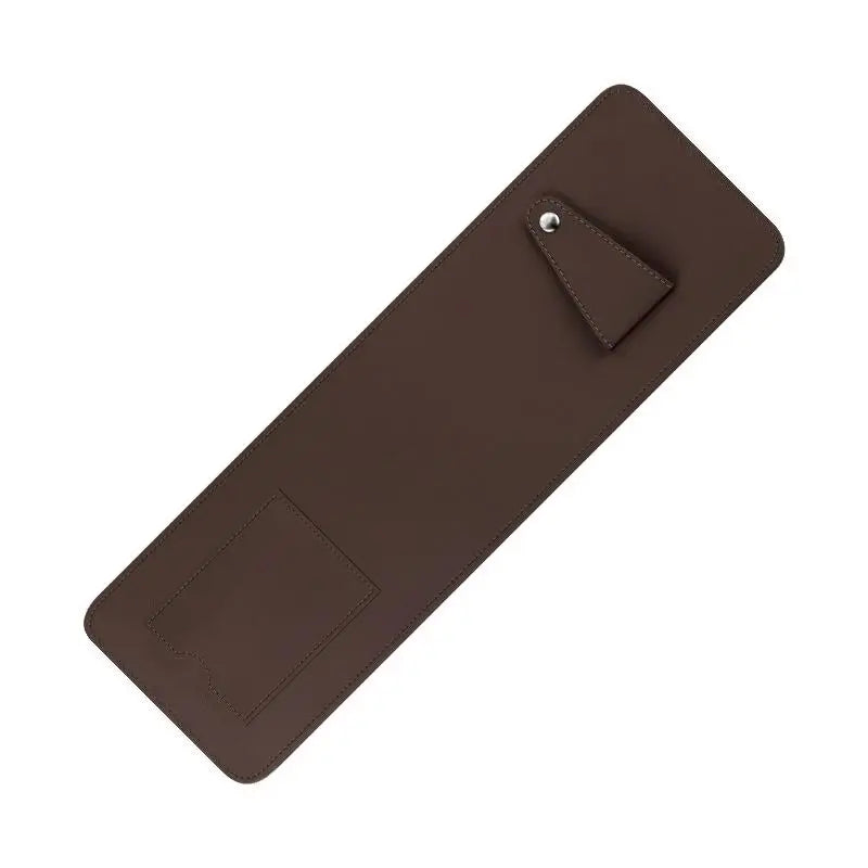 Car Sun Visor Extender with Card and Glasses Holder – PU Leather Sunshade Accessory, Universal Fit - Delicate Leather