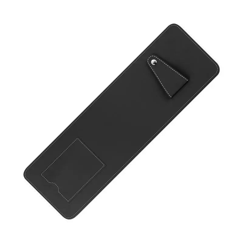 Car Sun Visor Extender with Card and Glasses Holder – PU Leather Sunshade Accessory, Universal Fit - Delicate Leather