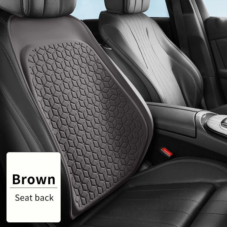 Integrated Gel Seat Cushion Pad Car Accessories, Foldable Wheelchair Coccyx Cooling Gel Seat Cushions for Long Sitting